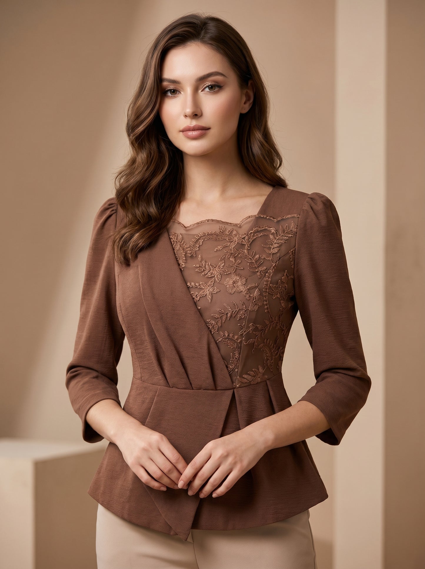 Peplum top