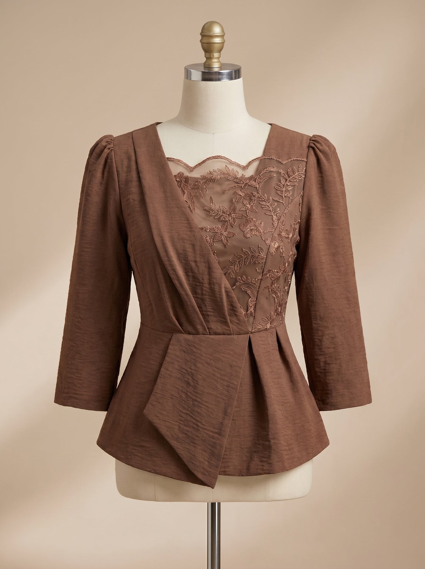 Peplum top